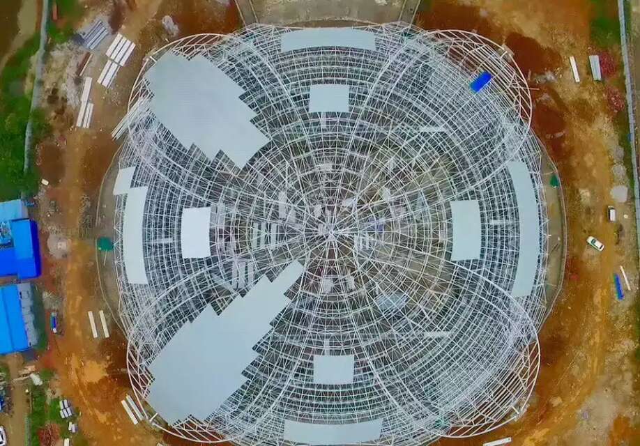 鹤岗体育馆网架